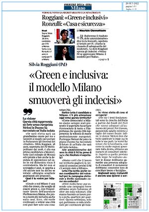 Corriere della sera 20 settembre 2022